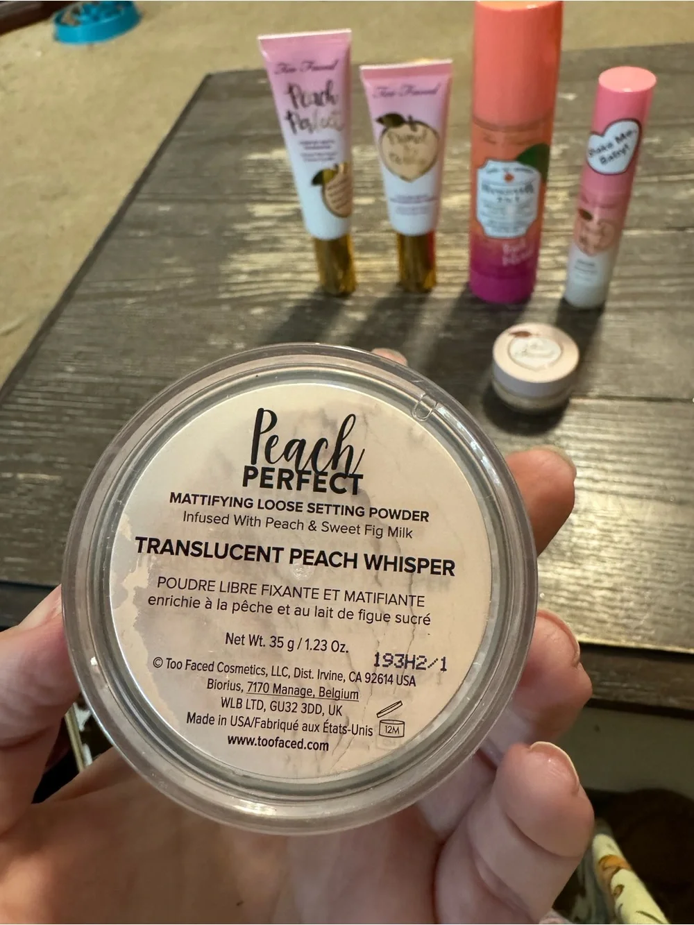Too Faced Peach Collection Primers & Setting Pieces
